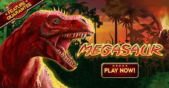 Megasaur Slot Game at Uptown Aces